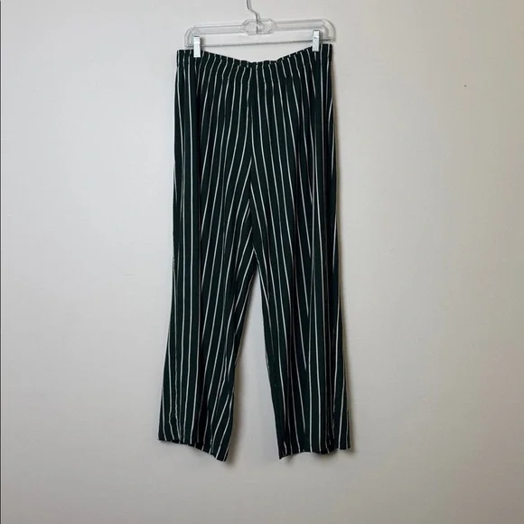 LAKE Dream Modal Kimono Pajama Set in Conifer Stripe L - Picture 8 of 8